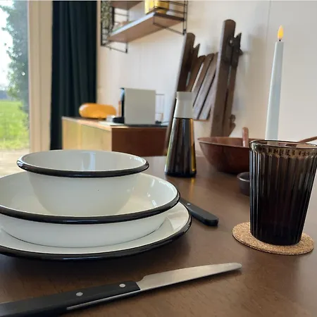 キャンプ場 Tinyhouse - De Esdoorn Zes Neede